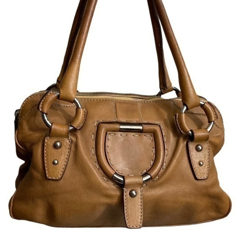 Dolce and gabbana miss rider brown leather bag made in Italy